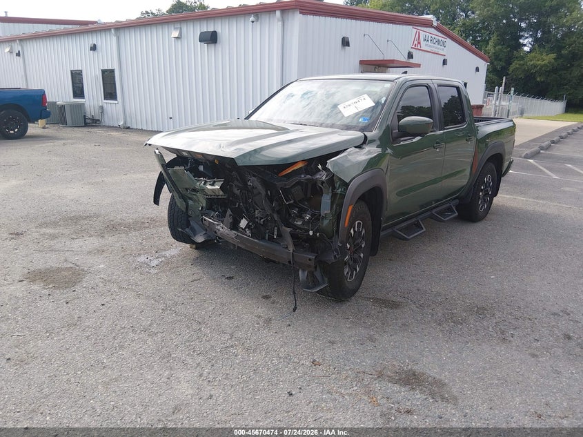 Vin: 1n6ed1ej6rn607325, lot: 46169074, nissan frontier pro-x 4x2 20242
