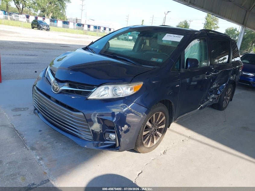 Vin: 5tddz3dc7ks221026, lot: 46169080, toyota sienna xle premium 7 passenger 20192