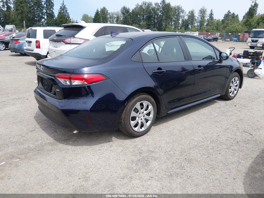 2026 Toyota Corolla Le VIN: 5YFB4MDE1TP430219 Lot: 45670484