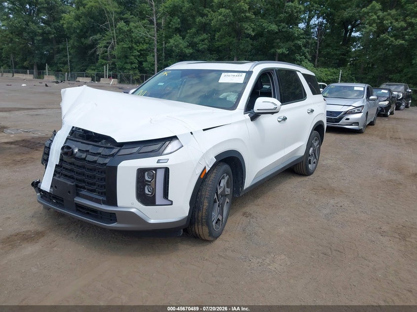 2023 Hyundai Palisade Sel VIN: KM8R4DGE0PU636808 Lot: 45670489
