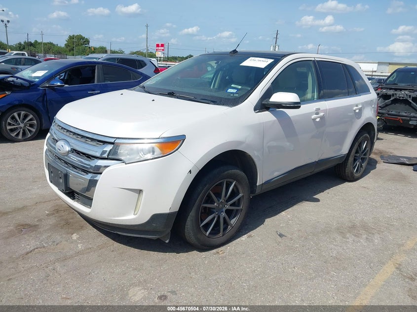 Vin: 2fmdk3kc1ebb31279, lot: 46169104, ford edge limited 20142