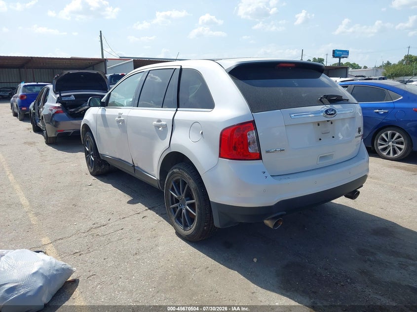 Vin: 2fmdk3kc1ebb31279, lot: 46169104, ford edge limited 20143