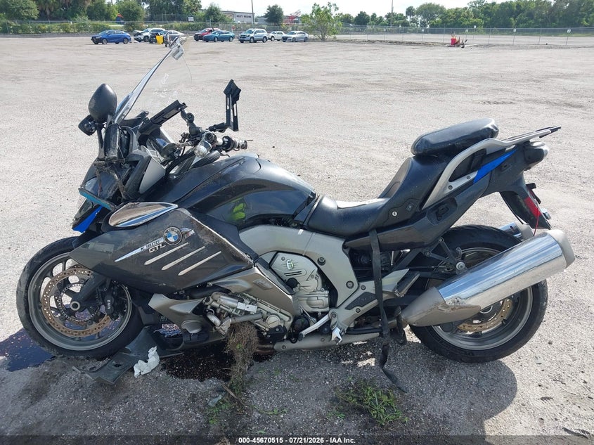 2013 BMW K1600 Gtl VIN: WB1061207DZZ23852 Lot: 45670515