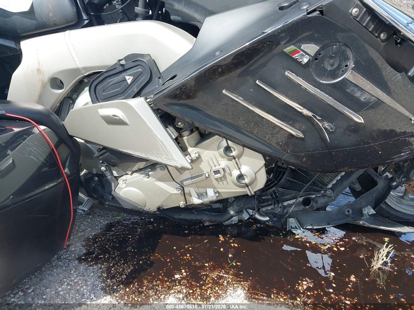 2013 BMW K1600 Gtl VIN: WB1061207DZZ23852 Lot: 45670515
