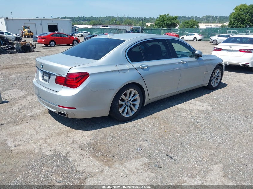 2015 BMW 740Li xDrive VIN: WBAYF4C52FGS99147 Lot: 45670521