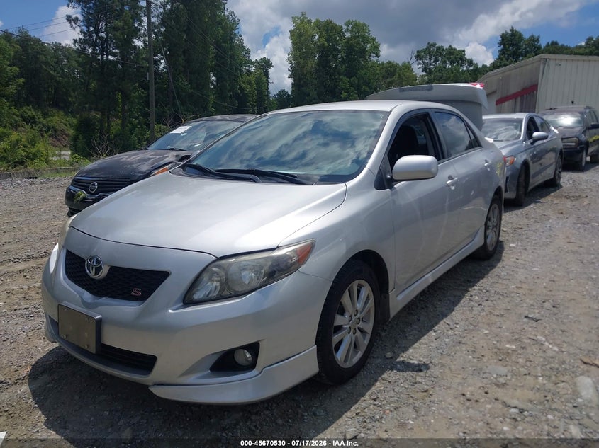 2010 TOYOTA COROLLA SEDAN 1.8L I-4 DOHC, VVT, 132HP