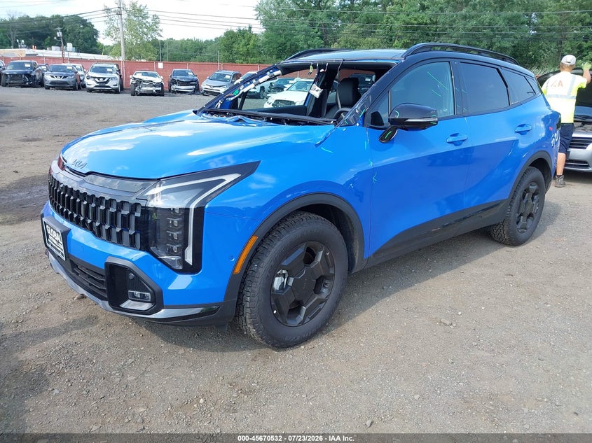 2026 Kia Sportage X-Pro Prestige, Front End, IAAI, VIN 5XYK7CDFXTG413787 — photo 2
