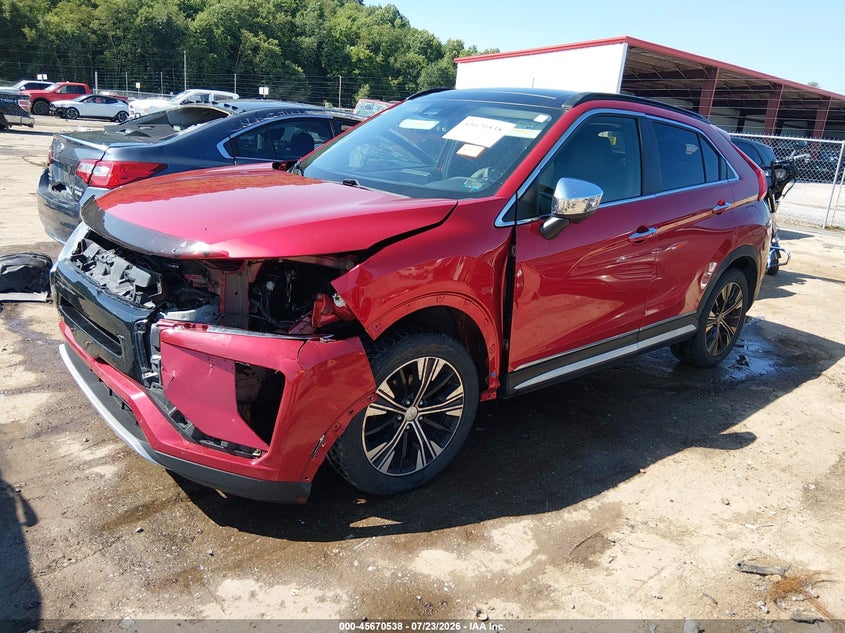 Vin: ja4at5aa2kz003278, lot: 46169137, mitsubishi eclipse cross sel 20192