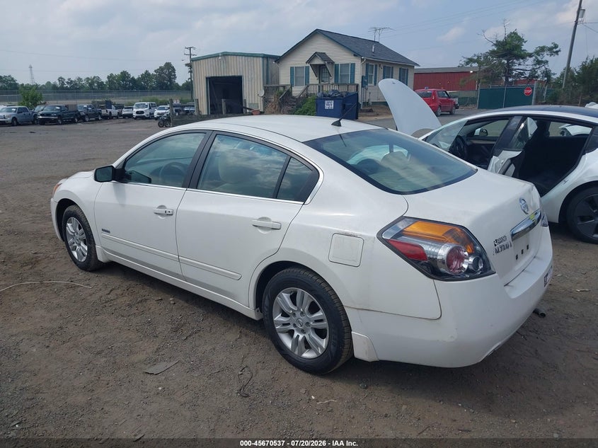 Vin: 1n4cl2ap0bc185590, lot: 46169138, nissan altima hybrid 20113