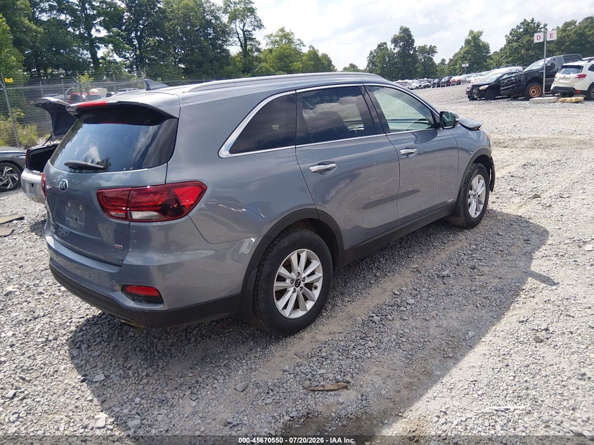 2019 Kia Sorento 2.4L Lx VIN: 5XYPGDA39KG601740 Lot: 45670550