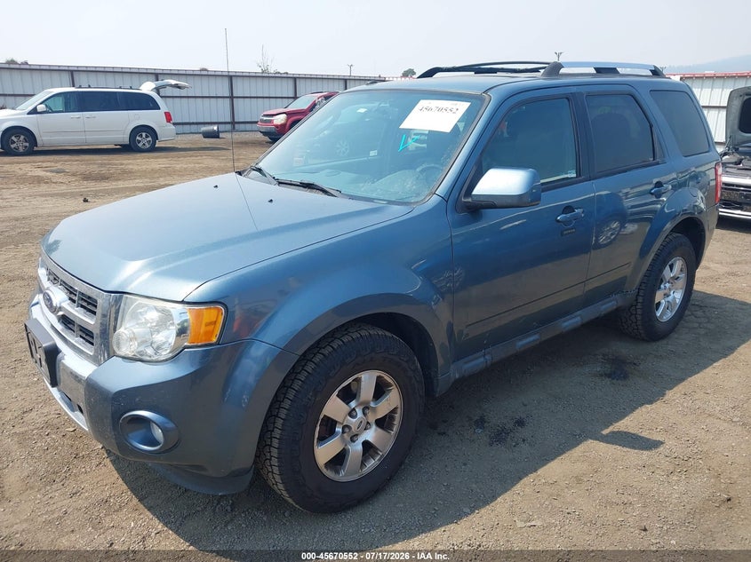 Vin: 1fmcu9eg4bkb14680, lot: 46169152, ford escape limited 20112