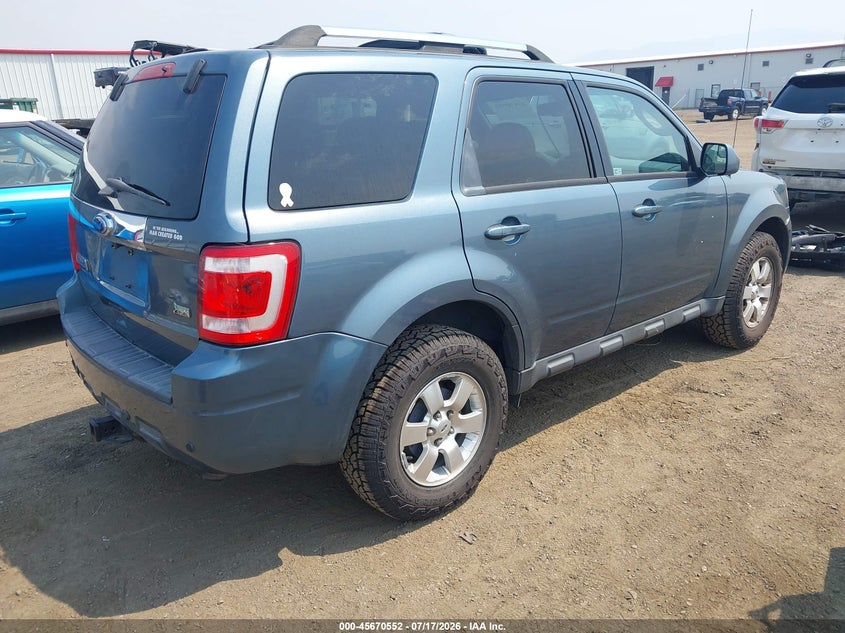 Vin: 1fmcu9eg4bkb14680, lot: 46169152, ford escape limited 20114