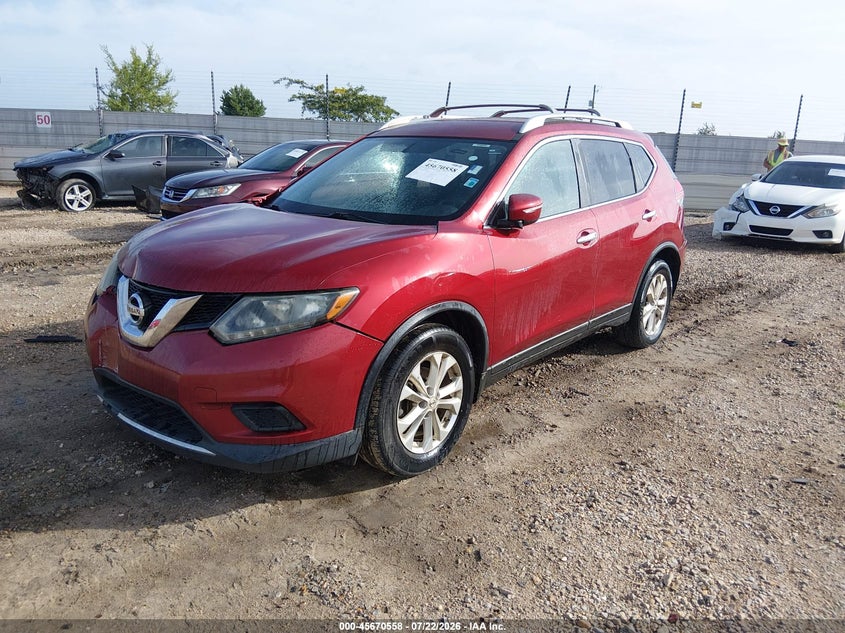 2014 NISSAN ROGUE auction photo 2