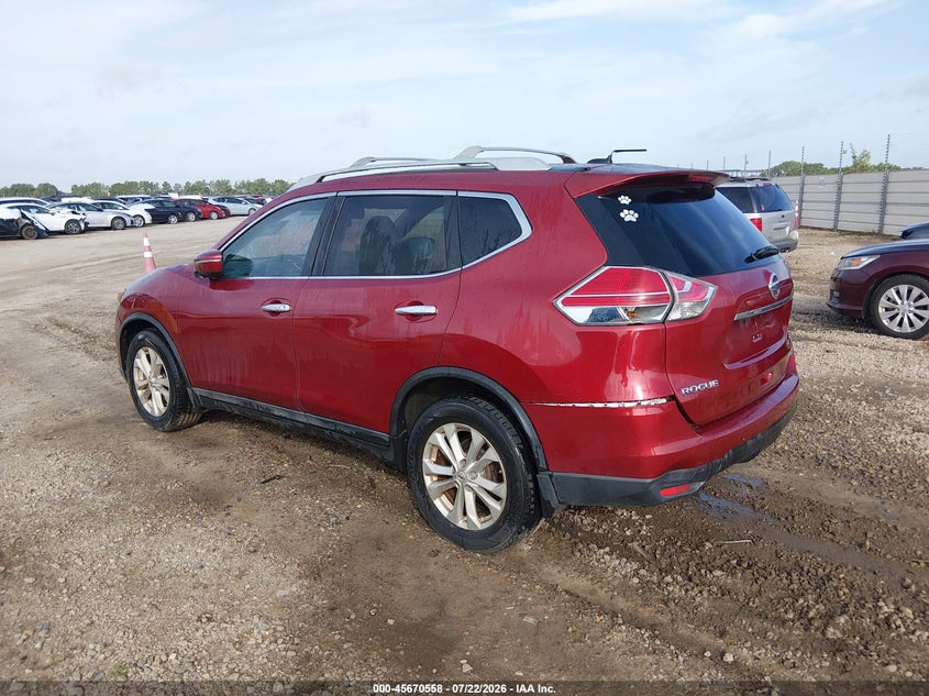 2014 NISSAN ROGUE auction photo 3
