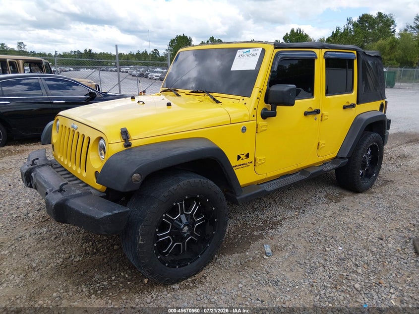 2008 Jeep Wrangler Unlimited X VIN: 1J4GA39118L622538 Lot: 45670560