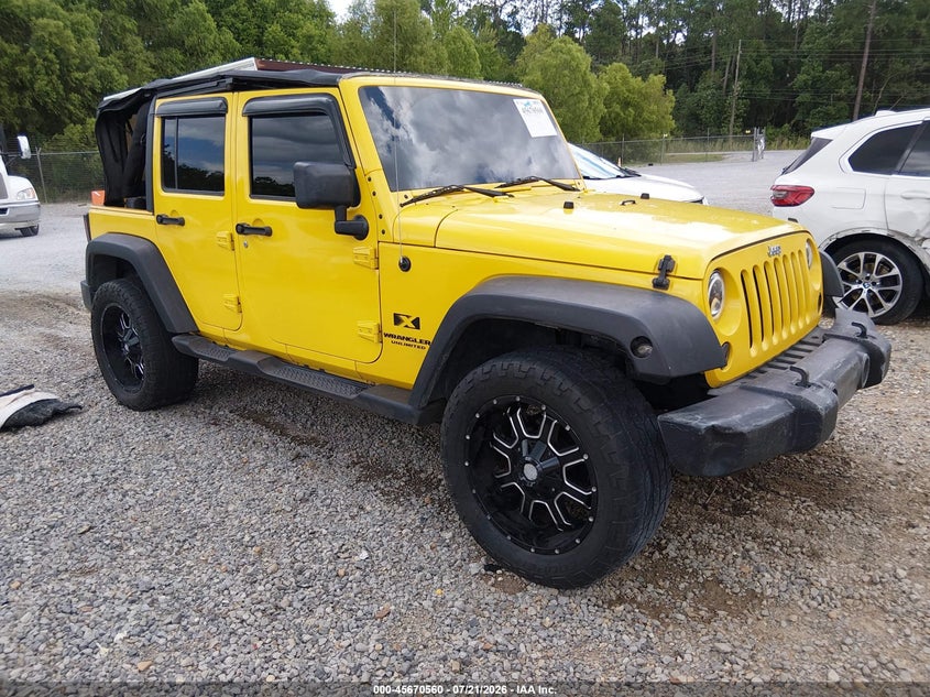 2008 JEEP WRANGLER auction photo 1