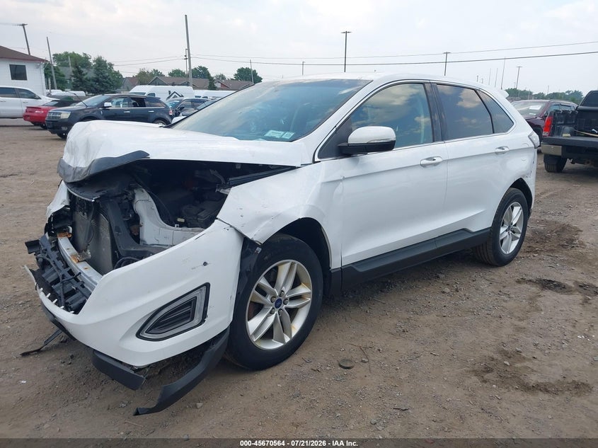 2016 Ford Edge Sel VIN: 2FMPK4J88GBC31608 Lot: 45670564