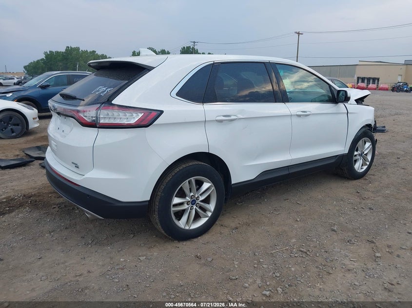 2016 Ford Edge Sel VIN: 2FMPK4J88GBC31608 Lot: 45670564