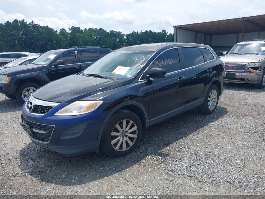 Vin: jm3tb3ma2a0201905, lot: 46169182, mazda cx-9 sport 20102
