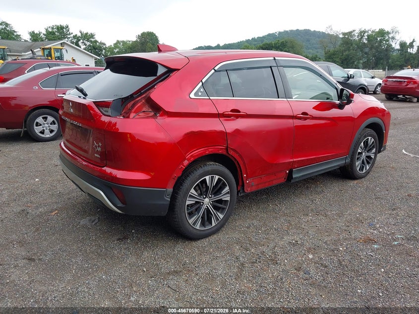 2022 Mitsubishi Eclipse Cross Se S-Awc/Se Special Edition S-Awc/Sel S-Awc/Sel Special Edition S-Awc VIN: JA4ATWAA8NZ002906 Lot: 45670590