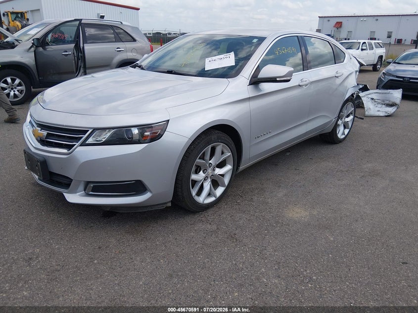 Vin: 2g1115s34g9201981, lot: 46169191, chevrolet impala 2lt 20162