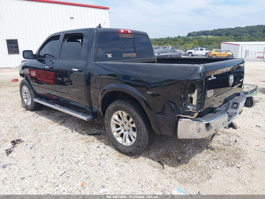Vin: 1c6rr7pt8fs679414, lot: 46169206, ram 1500 laramie longhorn 20153