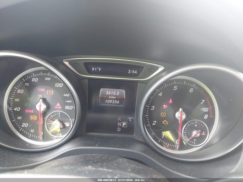 2017 Mercedes-Benz Cla 250 VIN: WDDSJ4EB3HN453461 Lot: 45670613
