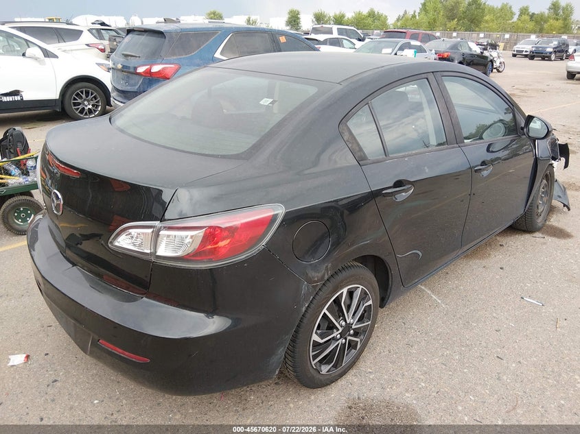 Vin: jm1bl1tf5d1729052, lot: 46169220, mazda mazda3 i sv 20134