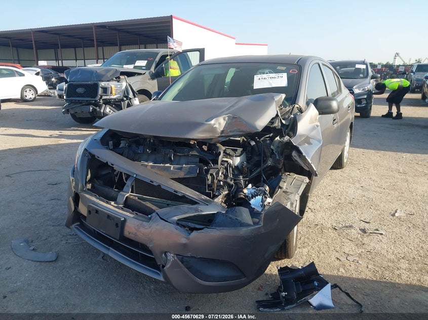 Vin: 3n1cn7ap7fl860575, lot: 46169229, nissan versa 1.6 s+ 20152