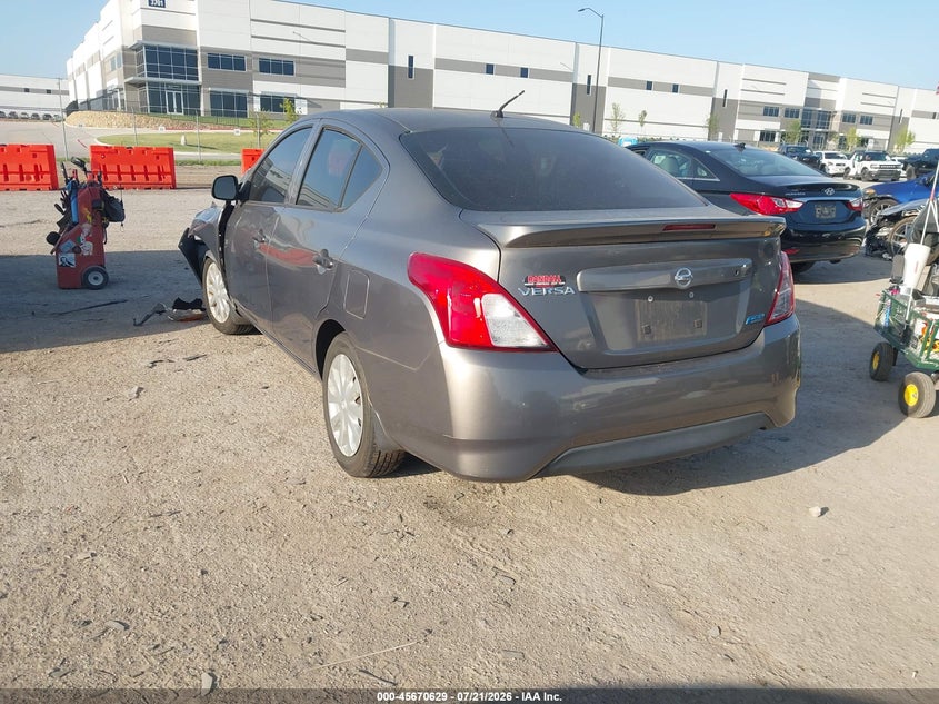 Vin: 3n1cn7ap7fl860575, lot: 46169229, nissan versa 1.6 s+ 20153