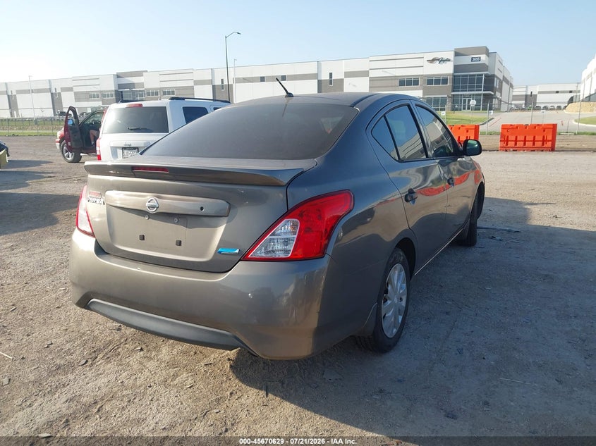 Vin: 3n1cn7ap7fl860575, lot: 46169229, nissan versa 1.6 s+ 20154