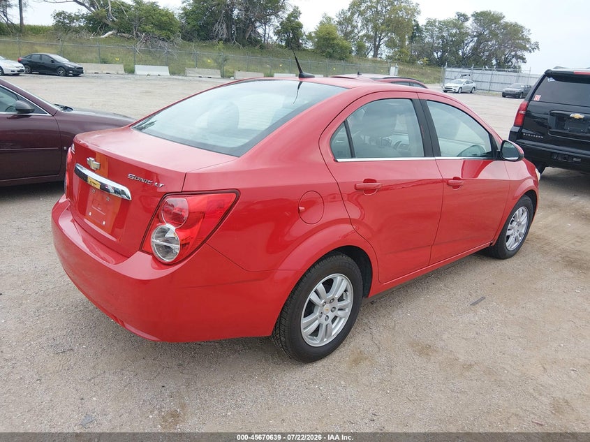 Vin: 1g1jc5sh6c4136859, lot: 46169240, chevrolet sonic 2lt 20124