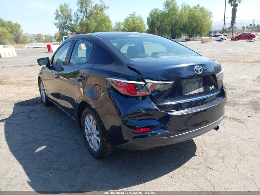 Vin: 3mydlbyv8jy317912, lot: 46169243, toyota yaris ia 20183
