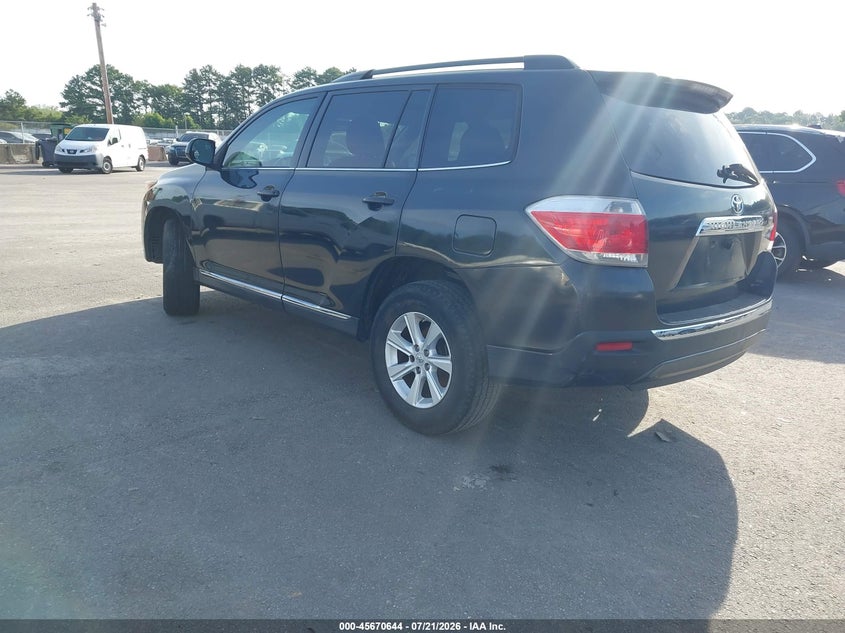 Vin: 5tdzk3eh6bs045249, lot: 46169244, toyota highlander se v6 20113