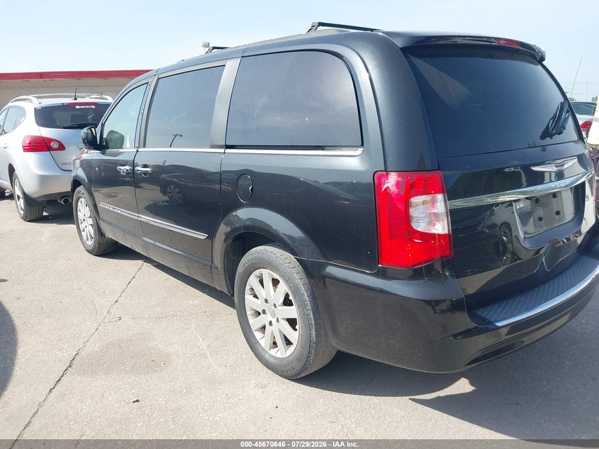 Vin: 2c4rc1bg7fr699477, lot: 46169246, chrysler town & country touring 20153