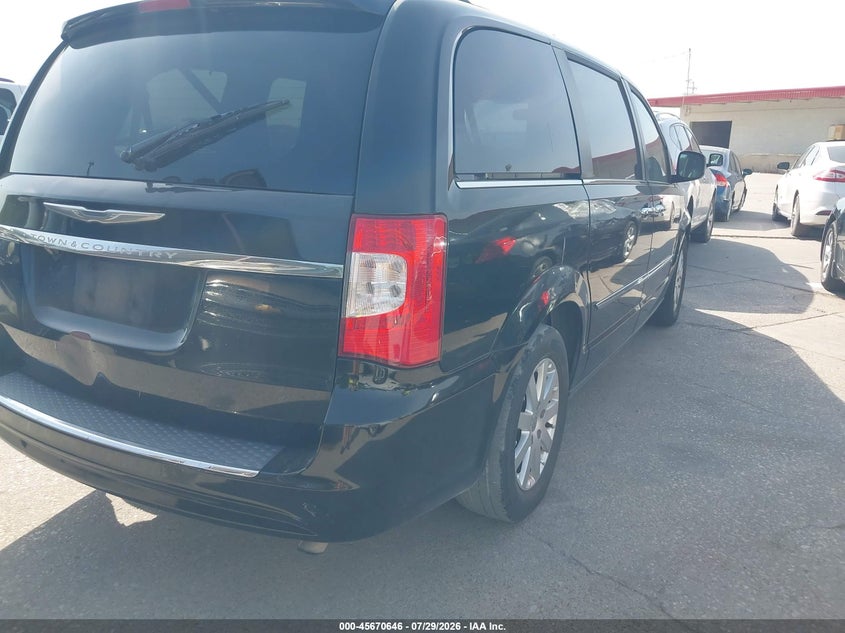 Vin: 2c4rc1bg7fr699477, lot: 46169246, chrysler town & country touring 20154