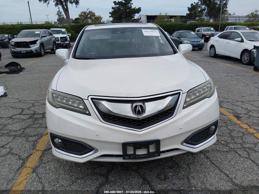 2017 Acura Rdx Advance Package VIN: 5J8TB3H71HL001101 Lot: 45670651