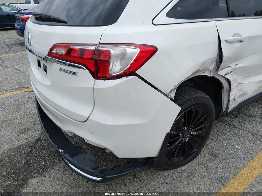2017 Acura Rdx Advance Package VIN: 5J8TB3H71HL001101 Lot: 45670651
