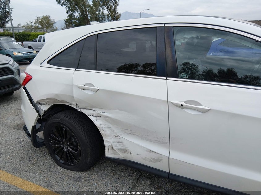 2017 Acura Rdx Advance Package VIN: 5J8TB3H71HL001101 Lot: 45670651