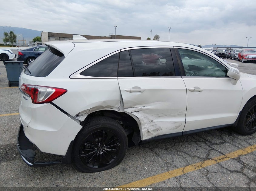 2017 Acura Rdx Advance Package VIN: 5J8TB3H71HL001101 Lot: 45670651