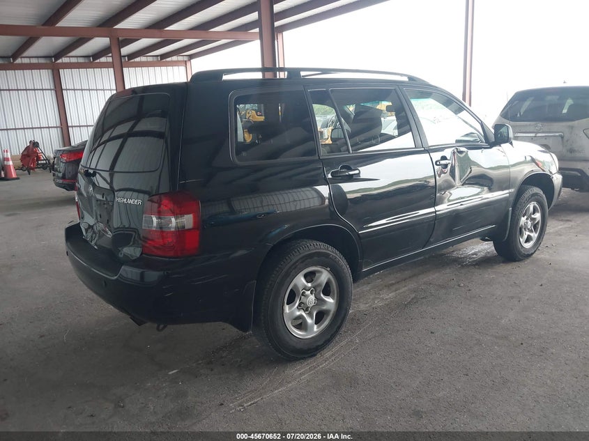 2006 TOYOTA HIGHLANDER auction photo 4