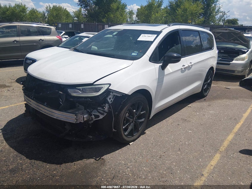 Vin: 2c4rc1gg7sr520261, lot: 46169257, chrysler pacifica limited 20252