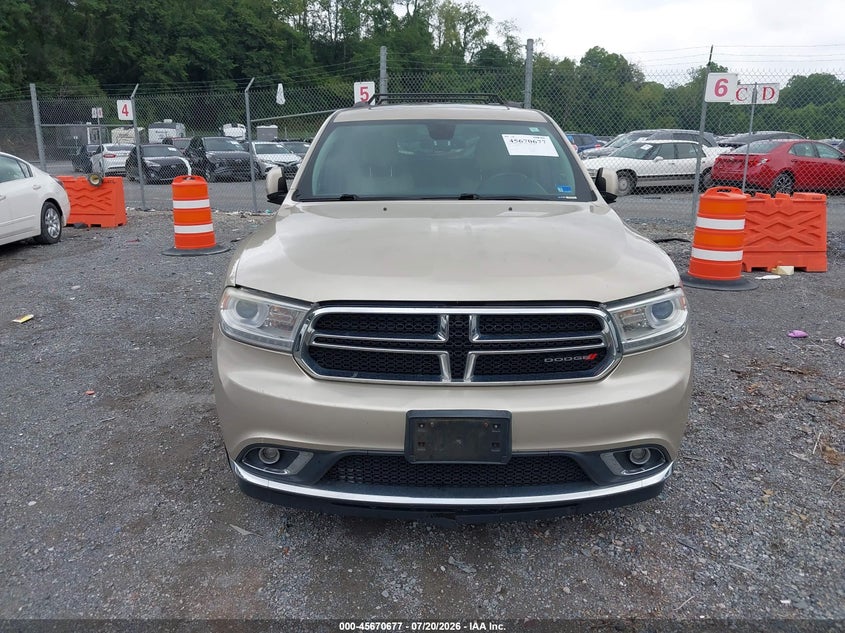 2014 Dodge Durango Limited VIN: 1C4SDJDT1EC278726 Lot: 45670677