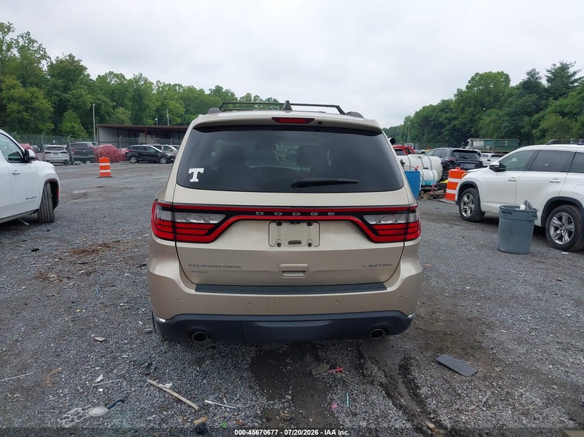 2014 Dodge Durango Limited VIN: 1C4SDJDT1EC278726 Lot: 45670677