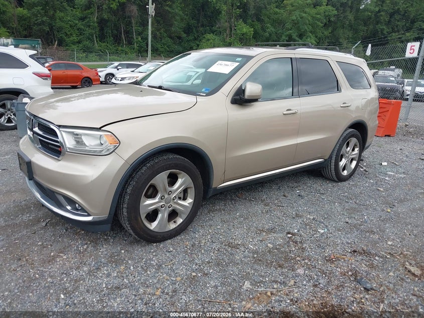 2014 Dodge Durango Limited VIN: 1C4SDJDT1EC278726 Lot: 45670677