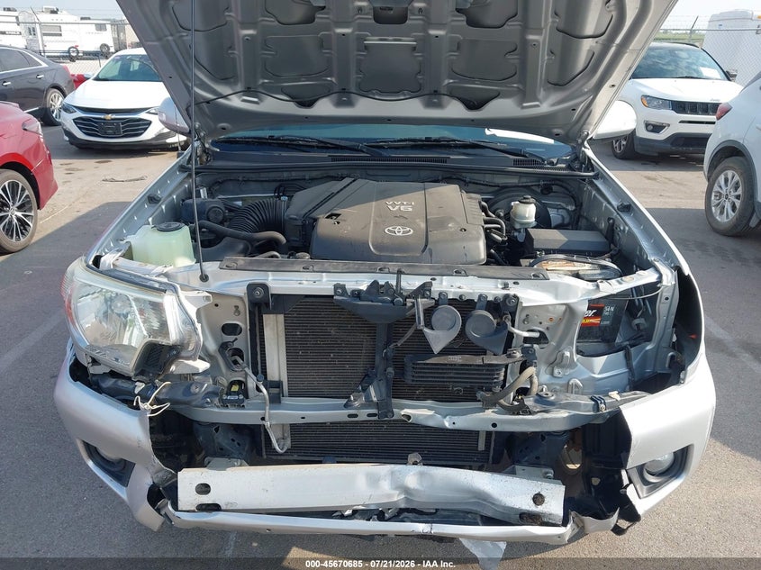 2013 Toyota Tacoma Prerunner V6 VIN: 5TFTU4GN9DX034123 Lot: 45670685