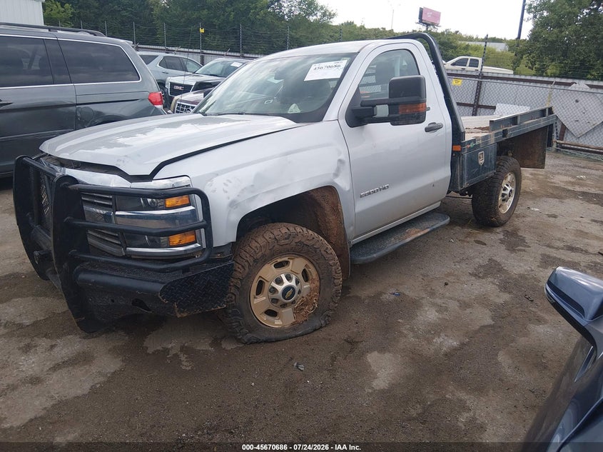 Vin: 1gc0kueg9jz159331, lot: 46169286, chevrolet silverado 2500hd wt 20182