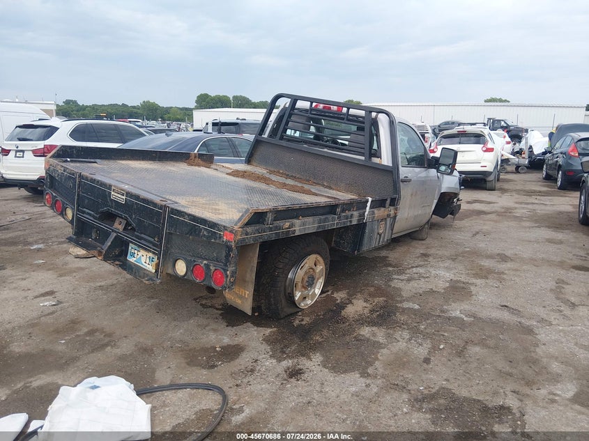 Vin: 1gc0kueg9jz159331, lot: 46169286, chevrolet silverado 2500hd wt 20184