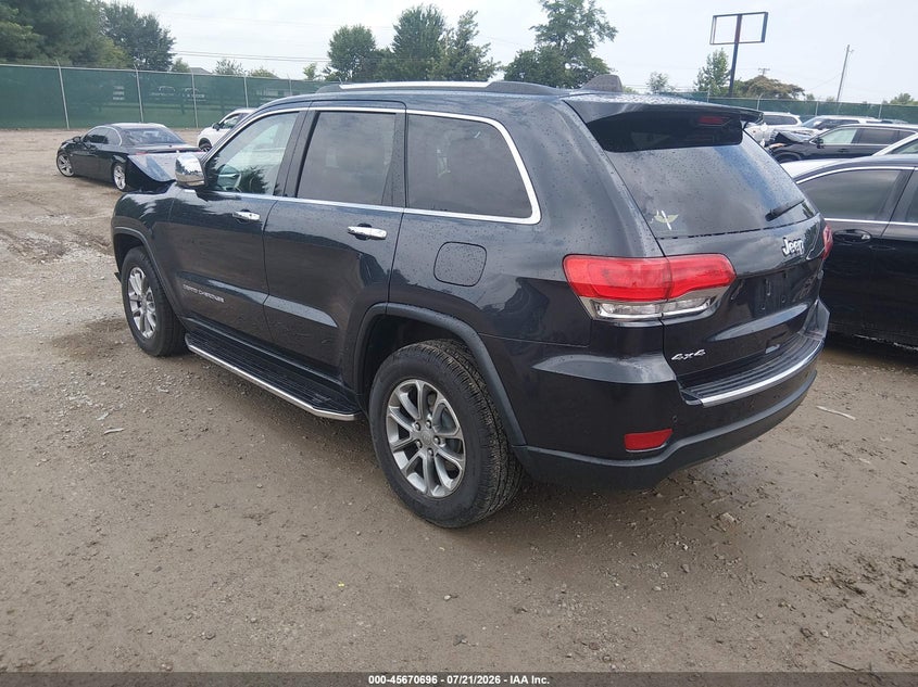 2016 Jeep Grand Cherokee Limited VIN: 1C4RJFBG5GC339251 Lot: 45670696