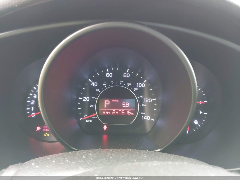 2016 Kia Soul + VIN: KNDJP3A56G7279855 Lot: 45670698